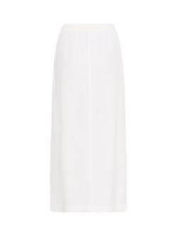 KAFFE KAnaya Liah Cotton Maxi Skirt - view 2, Chalk