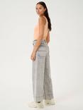 KAFFE Carna Ribbed Tank Top, Peach Nectar