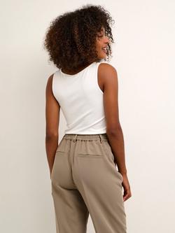 KAFFE Yoko Slim Fit Tank Top, Optical White - view 2, Optical White