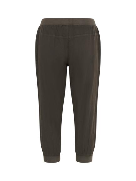 KAFFE Naya Capri Joggers, Mid Grey - view 2, Mid Grey