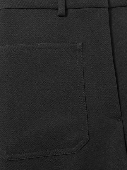 Reiss Priya Flared Trousers, Black - view 2, Black