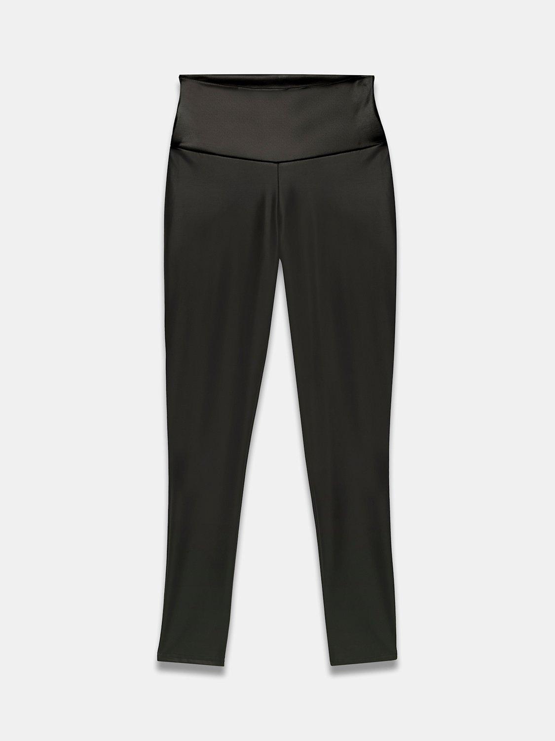 Product image 5 of 6, which shows Mint Velvet Faux Leather Leggings, Black, XS Reg