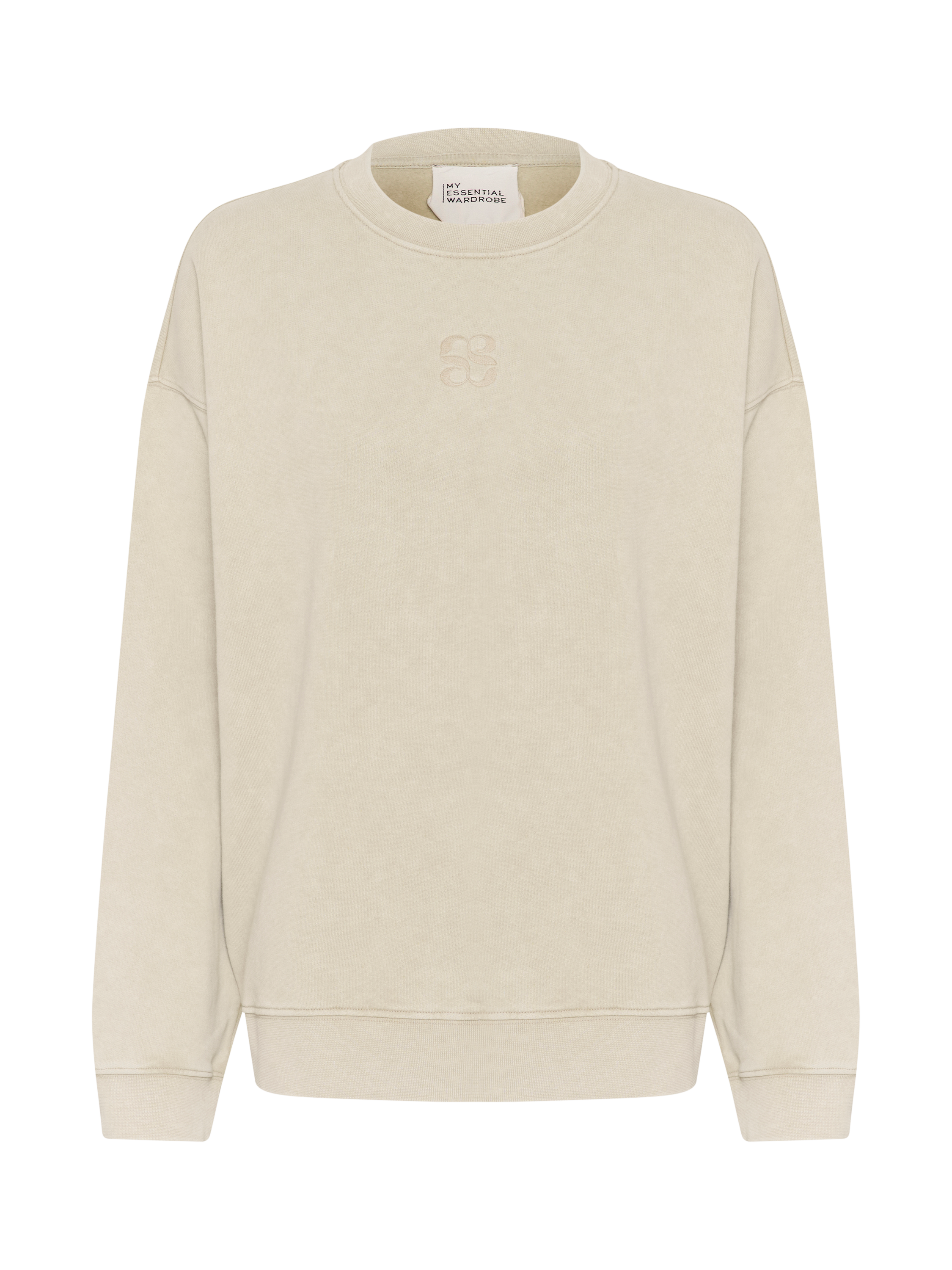 Product image 4 of 5, which shows MY ESSENTIAL WARDROBE Diego Casual Fit Jumper, Sandy Green, L