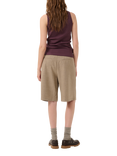 MY ESSENTIAL WARDROBE Mandy Rib Jersey Slim Fit Tank Top, Fudge