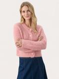 Part Two Pirette Wool Rich Cardigan, Peach
