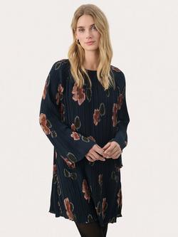 Part Two Milanas Floral Dress, Dark Navy, Dark Navy