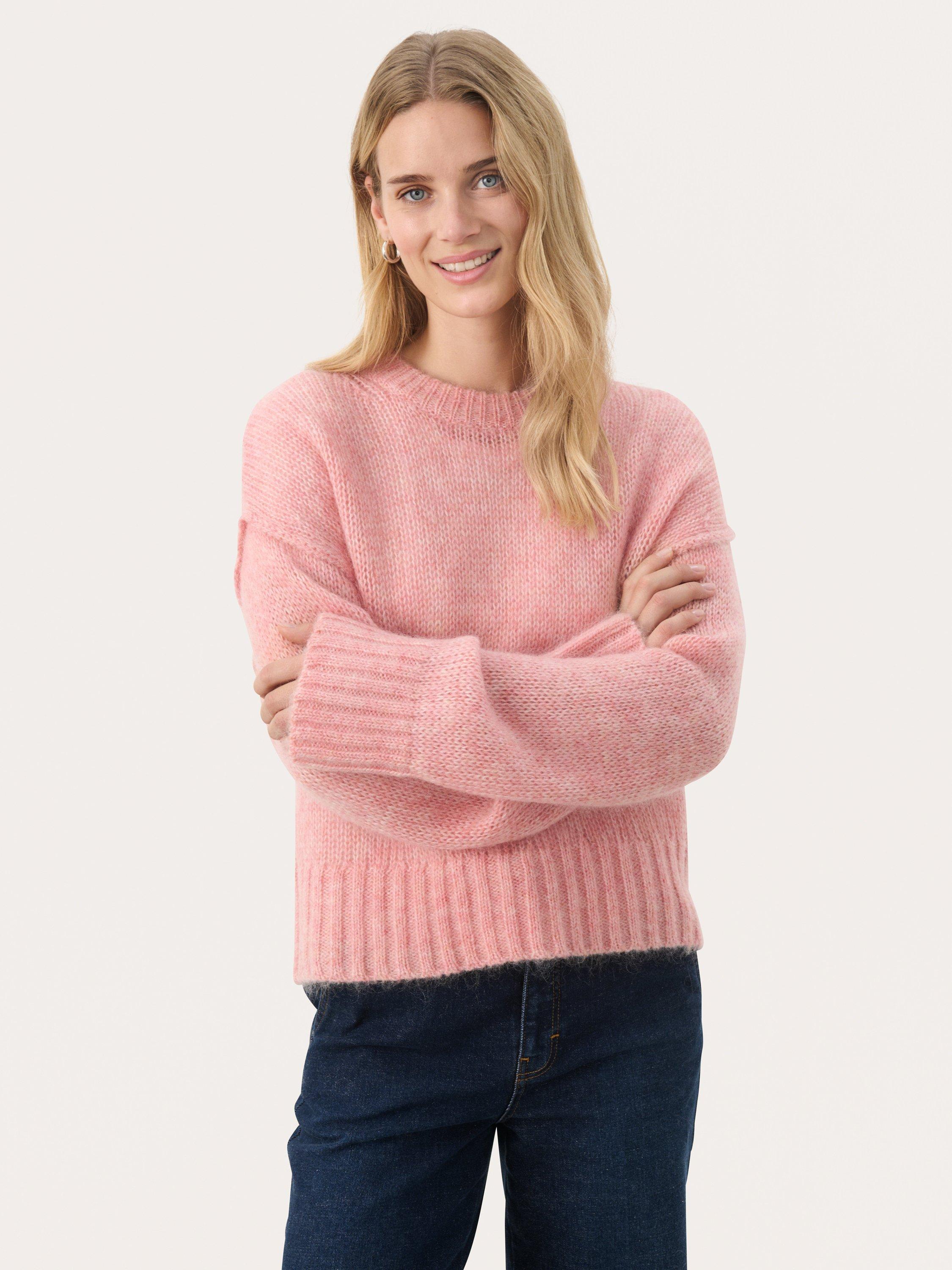 Part Two Pializia Wool Rich Jumper, Pink