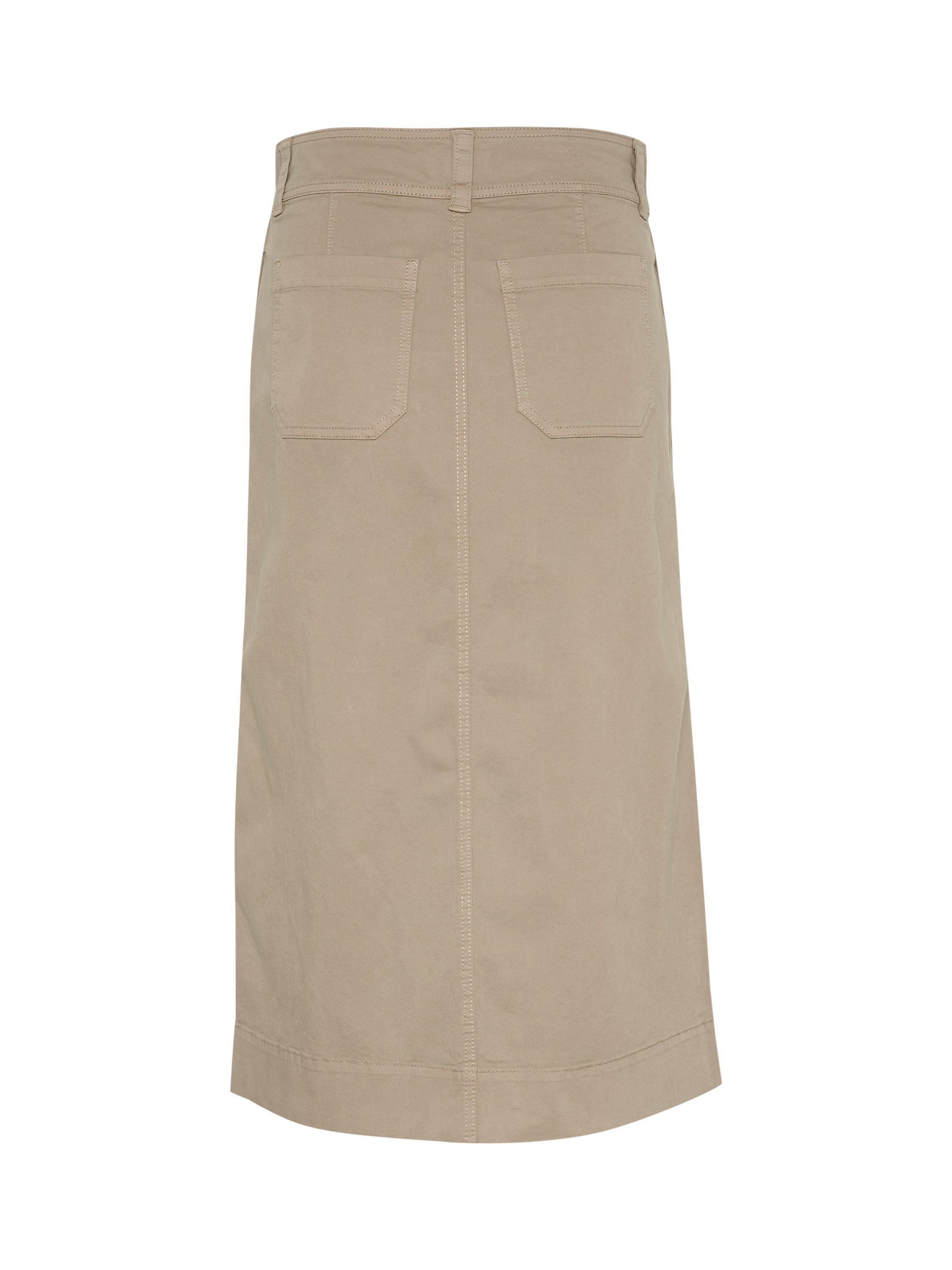 Product image 6 of 6, which shows Part Two Fannies A-Line Skirt, Desert Taupe, 8