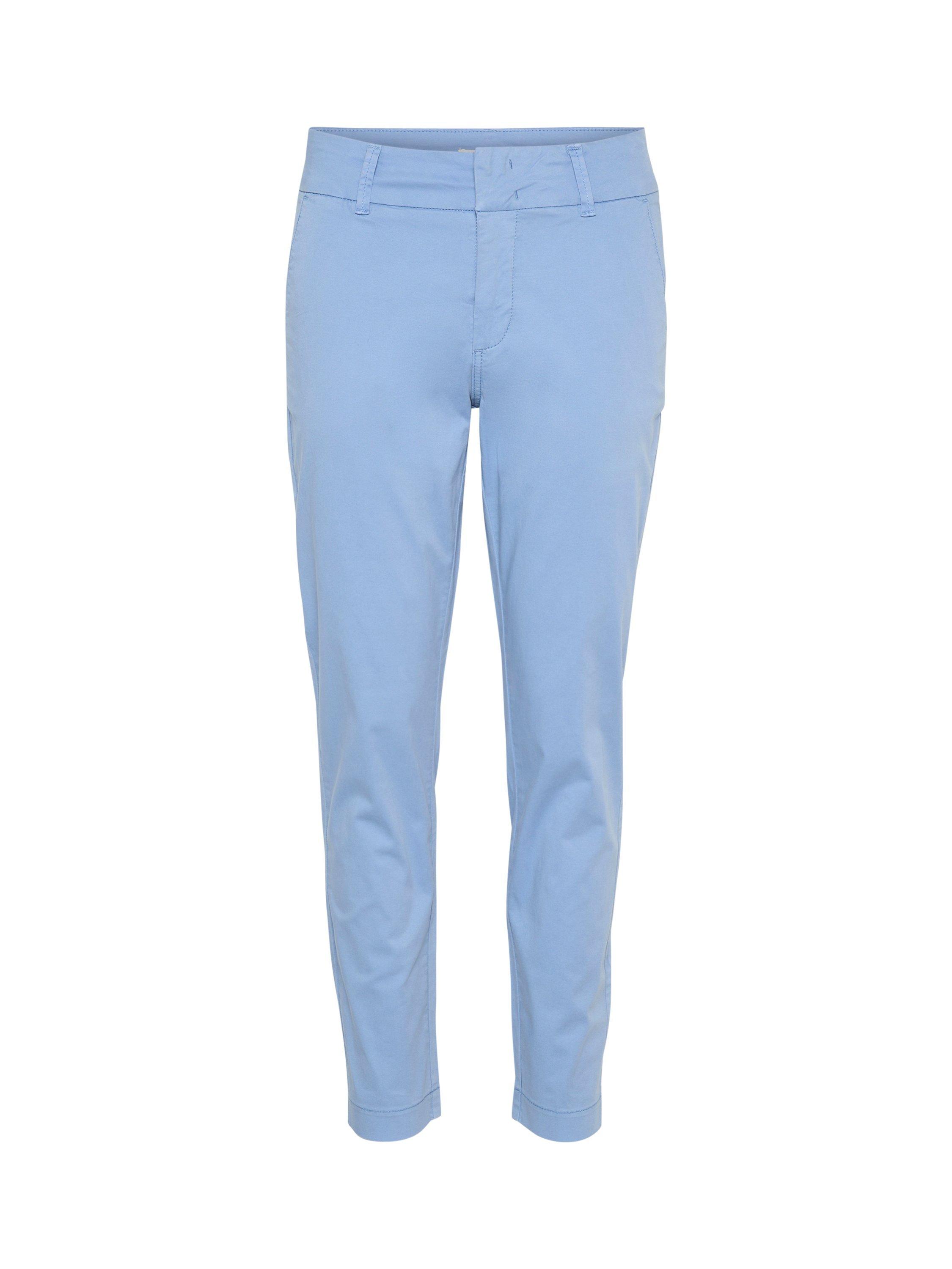 Product image 5 of 6, which shows Part Two Soffys Cropped Trousers, Blue Bonnet, 8