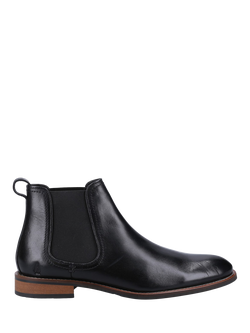 Hush Puppies Diego Leather Chelsea Boots, Black