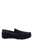 Hush Puppies Andreas Suede Moccasin Slippers, Navy