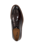 Dune Banford Leather Lace Up Gibson Shoes, Mid Brown