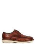 Dune Benidictus Leather Brogues, Tan