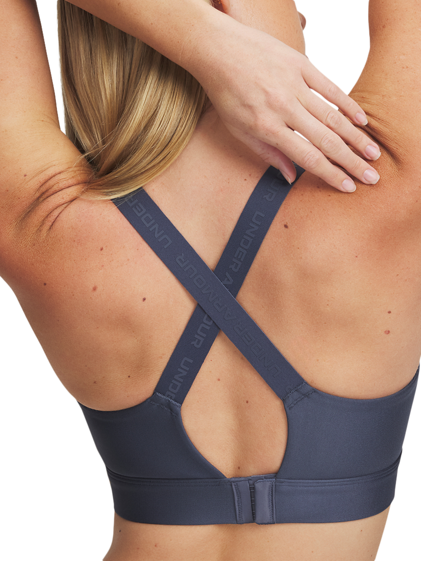 Product image 3 of 4, which shows Under Armour Infinity Sports Bra, Downpour Gray, XS