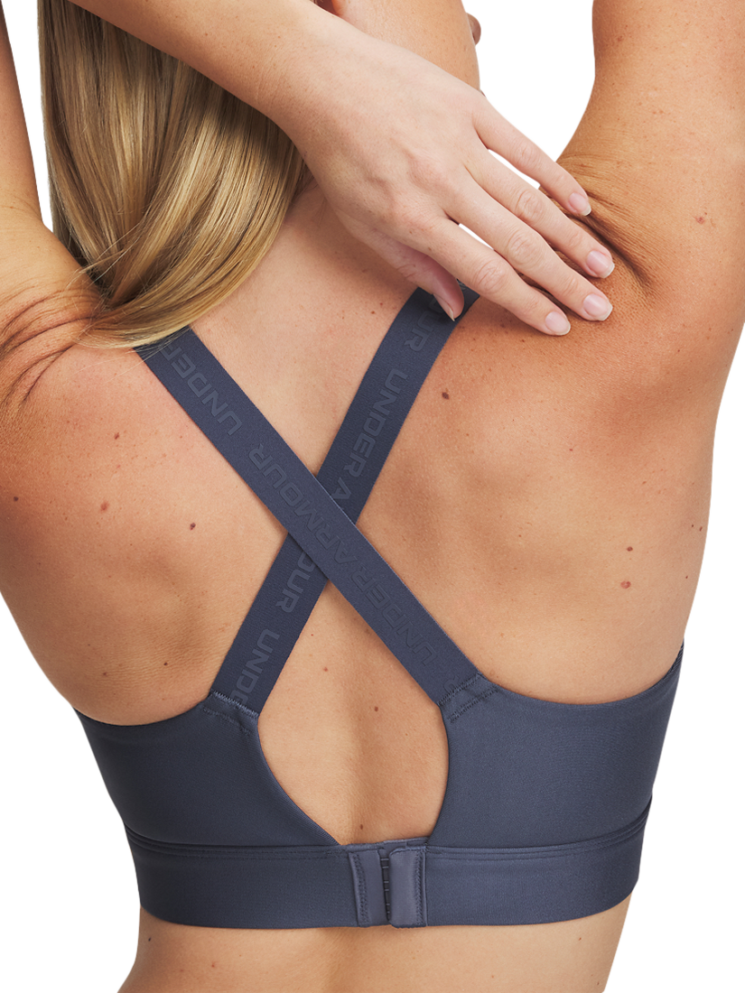 Product image 4 of 4, which shows Under Armour Infinity Sports Bra, Downpour Gray, XS