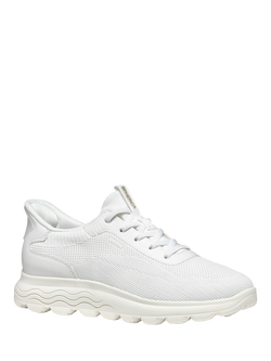 Geox Spherica Plus Lace Up Trainers - view 2, White