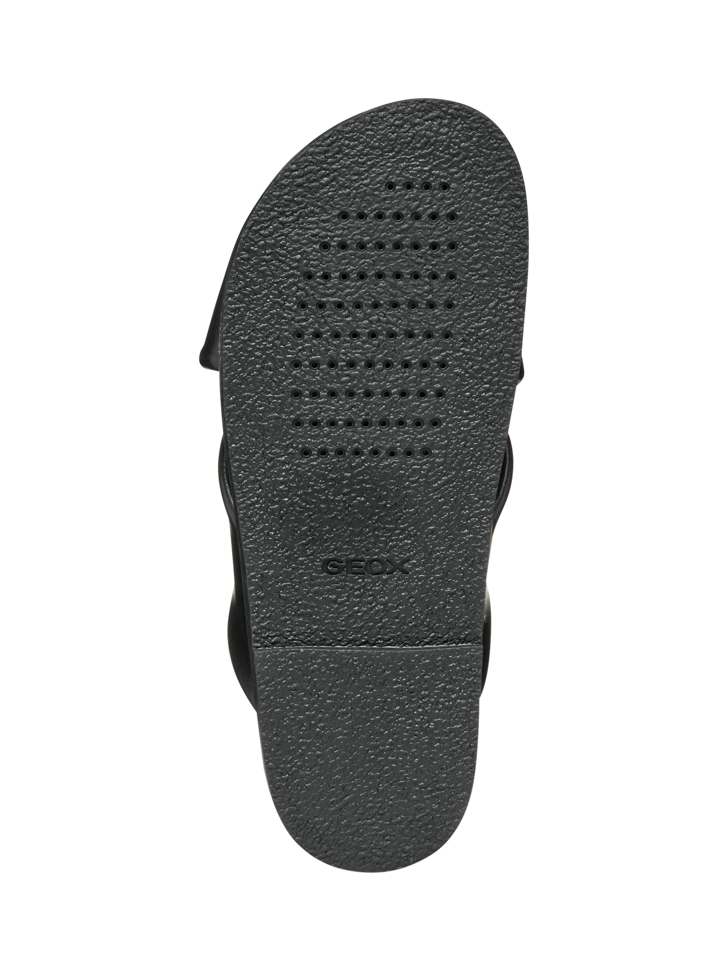 Product image 9 of 10, which shows Geox Adelash B Leather Cross Strap Sandals, Black, EU36