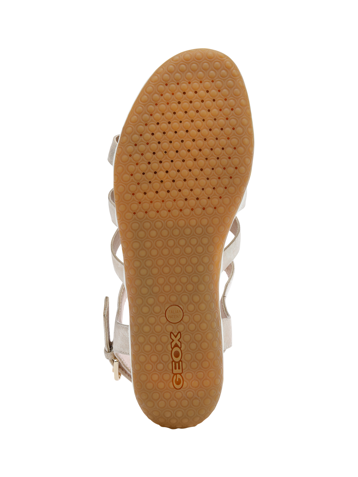 Product image 7 of 7, which shows Geox Vega A Leather Fisherman Sandals, Sand, EU36
