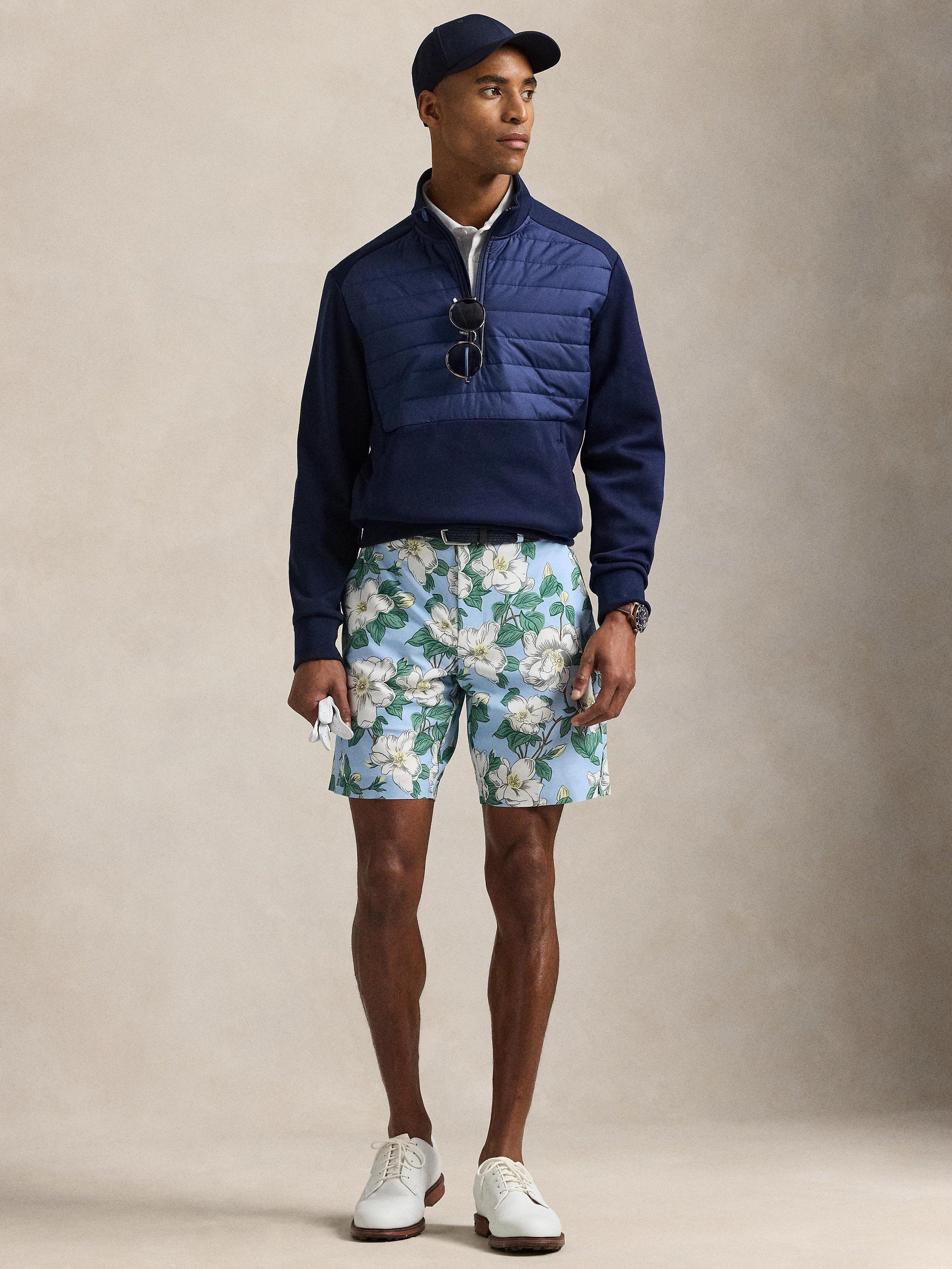 Product image 4 of 5, which shows Polo Golf by Ralph Lauren Double Knit Wool Quilted Jumper, Refined Navy, M