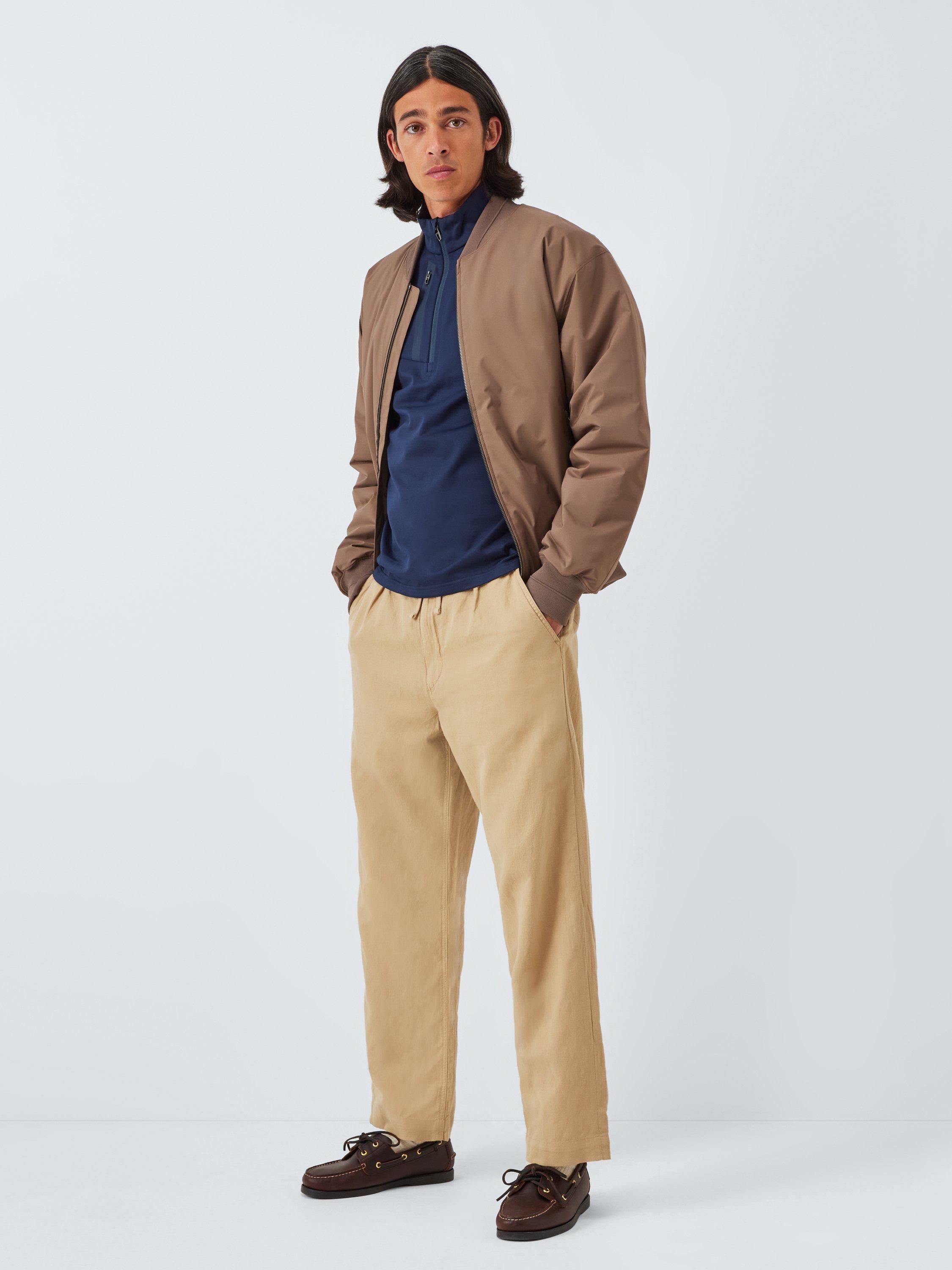Product image 3 of 6, which shows Polo Golf by Ralph Lauren Funnel Neck Zip Top, Refined Navy, XL