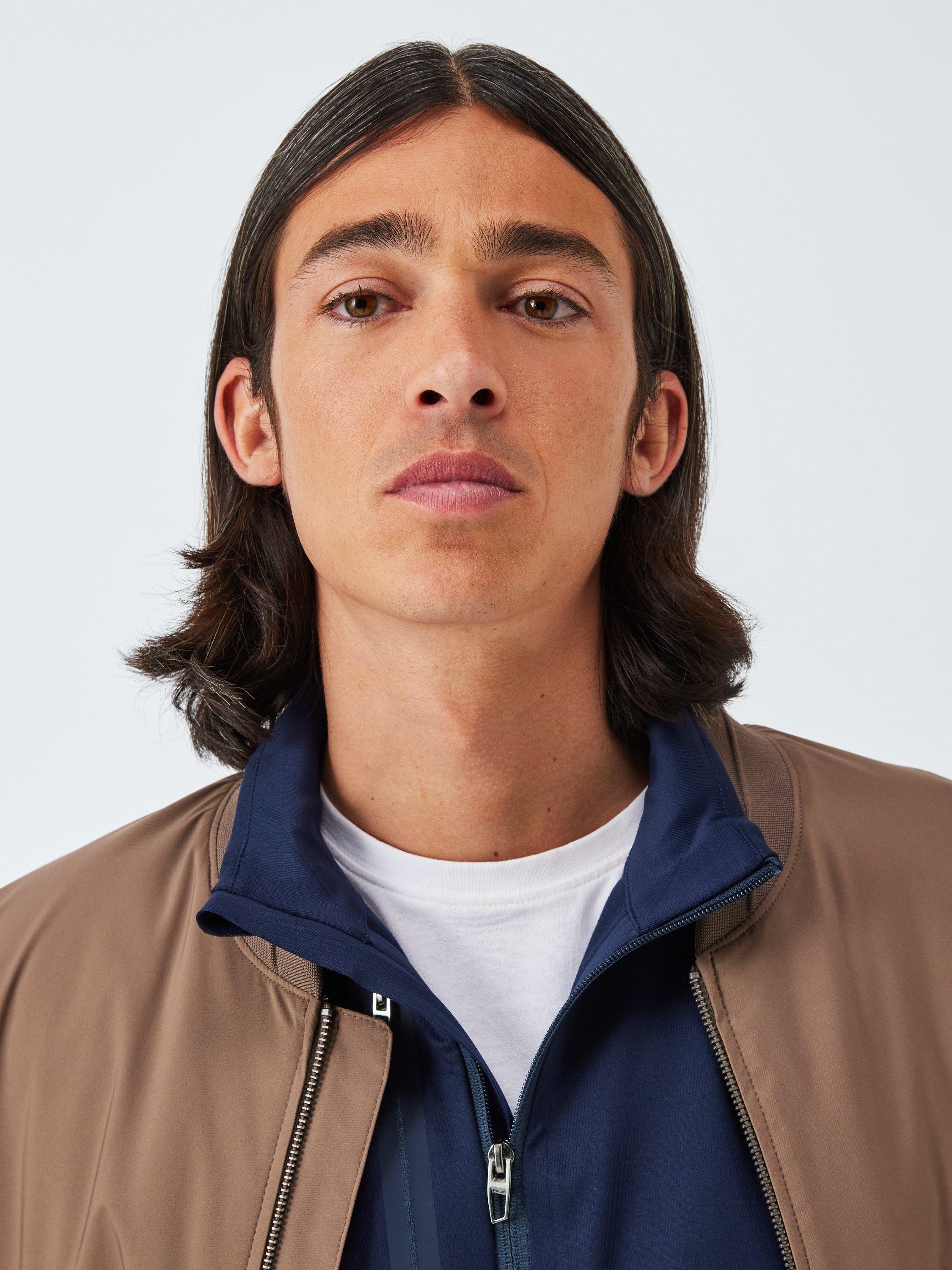 Product image 5 of 6, which shows Polo Golf by Ralph Lauren Funnel Neck Zip Top, Refined Navy, XL