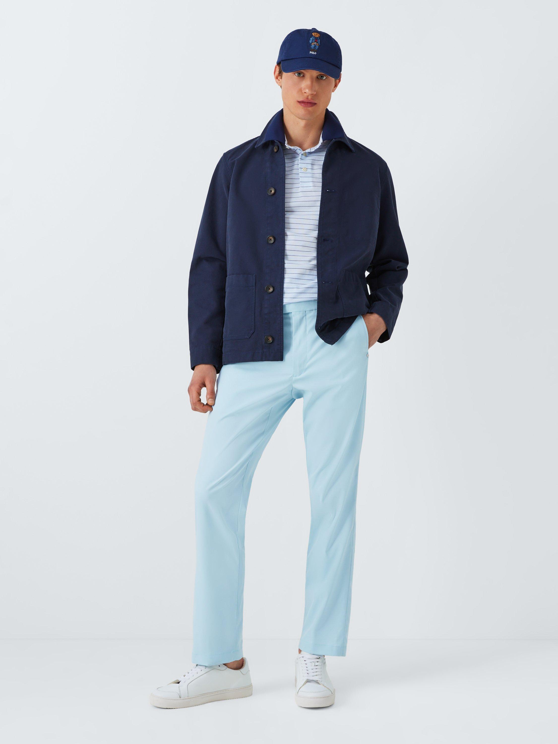 Product image 3 of 6, which shows Polo Golf by Ralph Lauren Golf Trousers, Light Blue, 34R