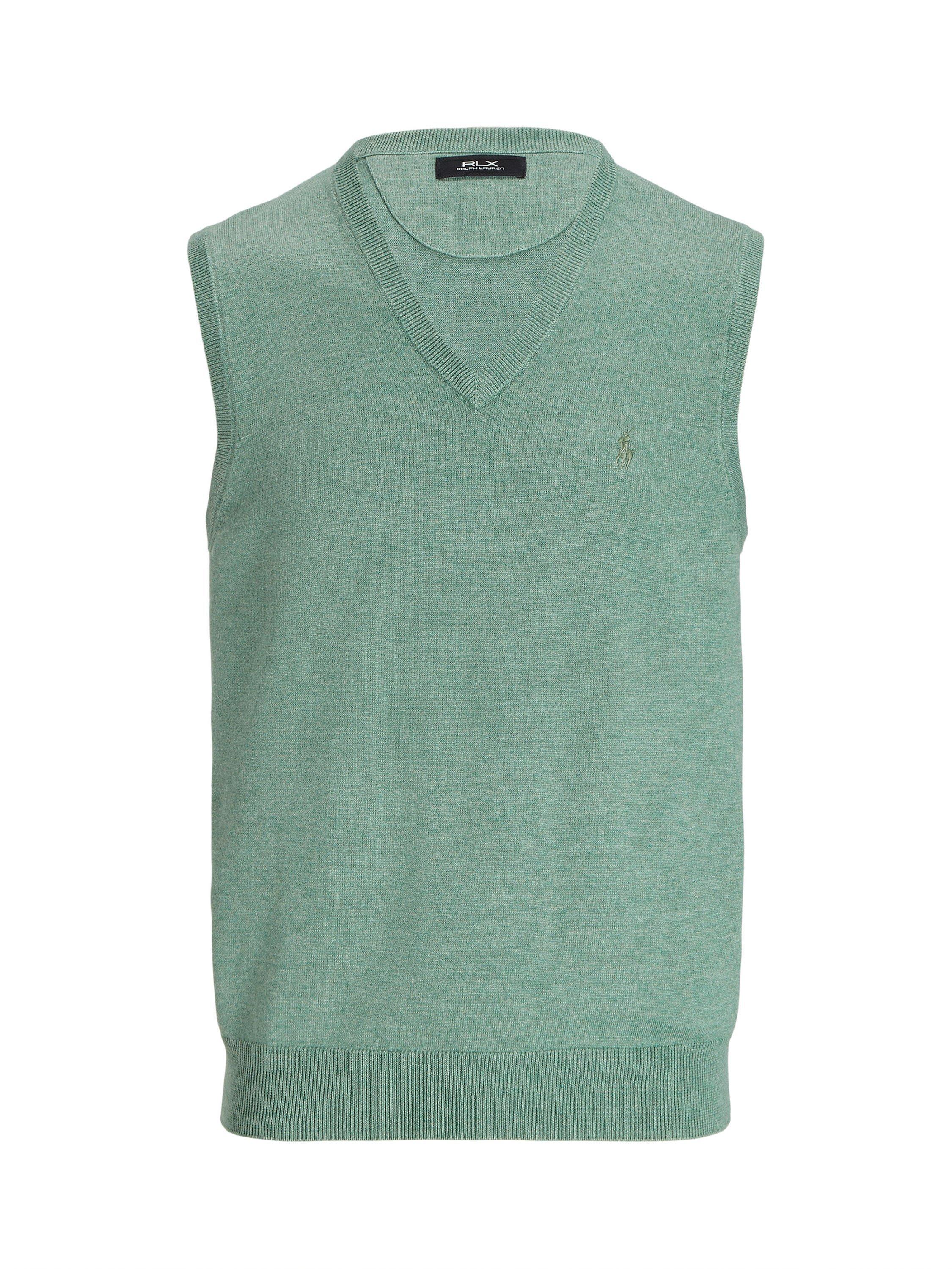 Product image 1 of 1, which shows Polo Golf by Ralph Lauren Gilet, Field Olive Heather, M