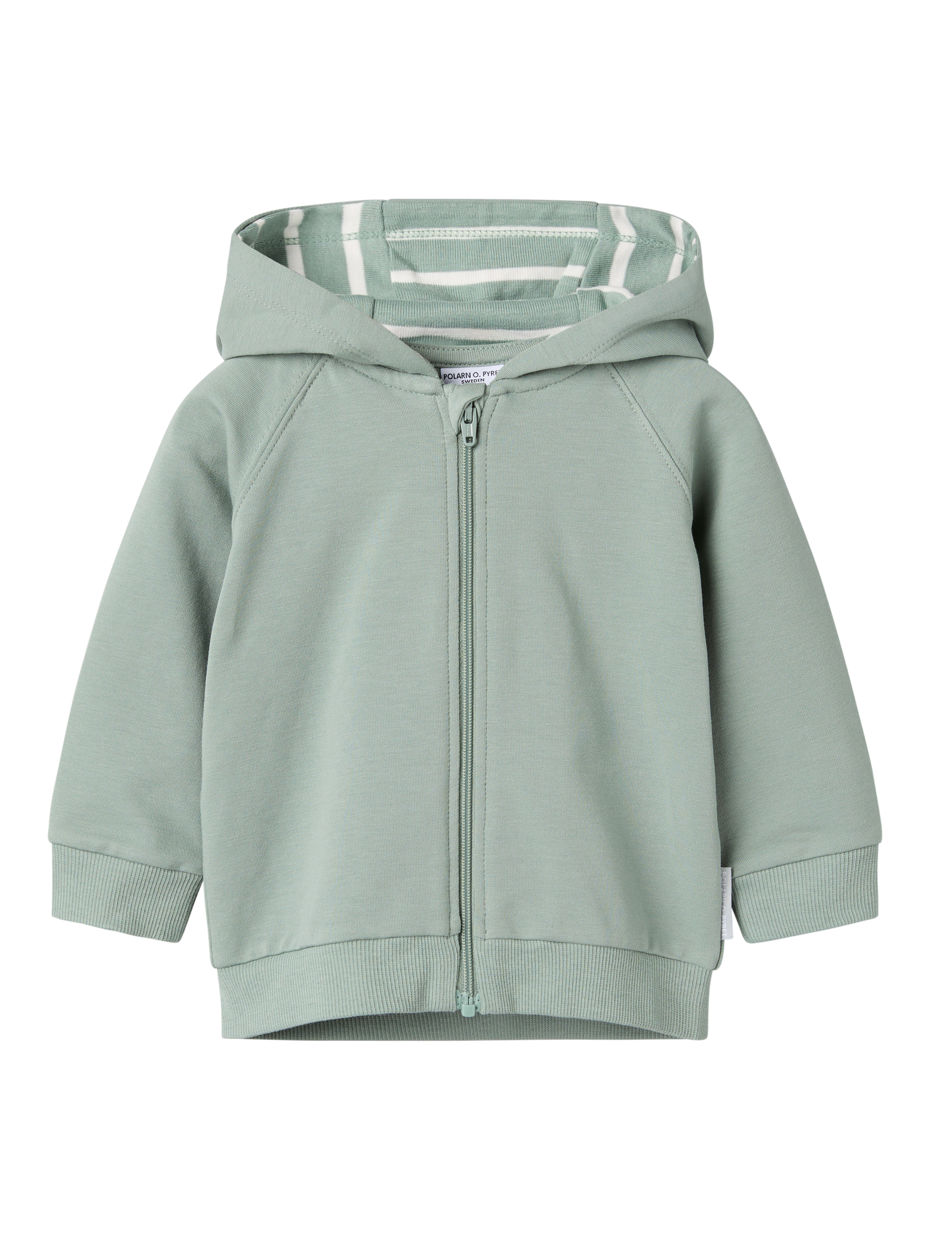 Polarn O. Pyret Baby Hoodie, Green