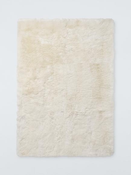 John Lewis Sheepskin Rug, Natural, Natural