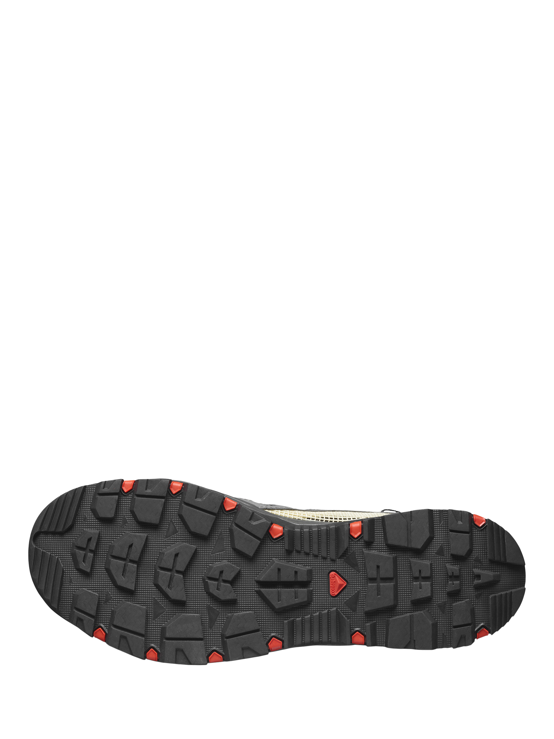 Product image 4 of 5, which shows Salomon Men's Techamphibian 5 Water Shoes, Moth/Fiery Red, 7