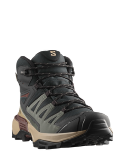 Salomon Men's X Ultra 360 Mid Gore-Tex Hiking Shoes, Phantom/Desert - view 2, Phantom/Desert