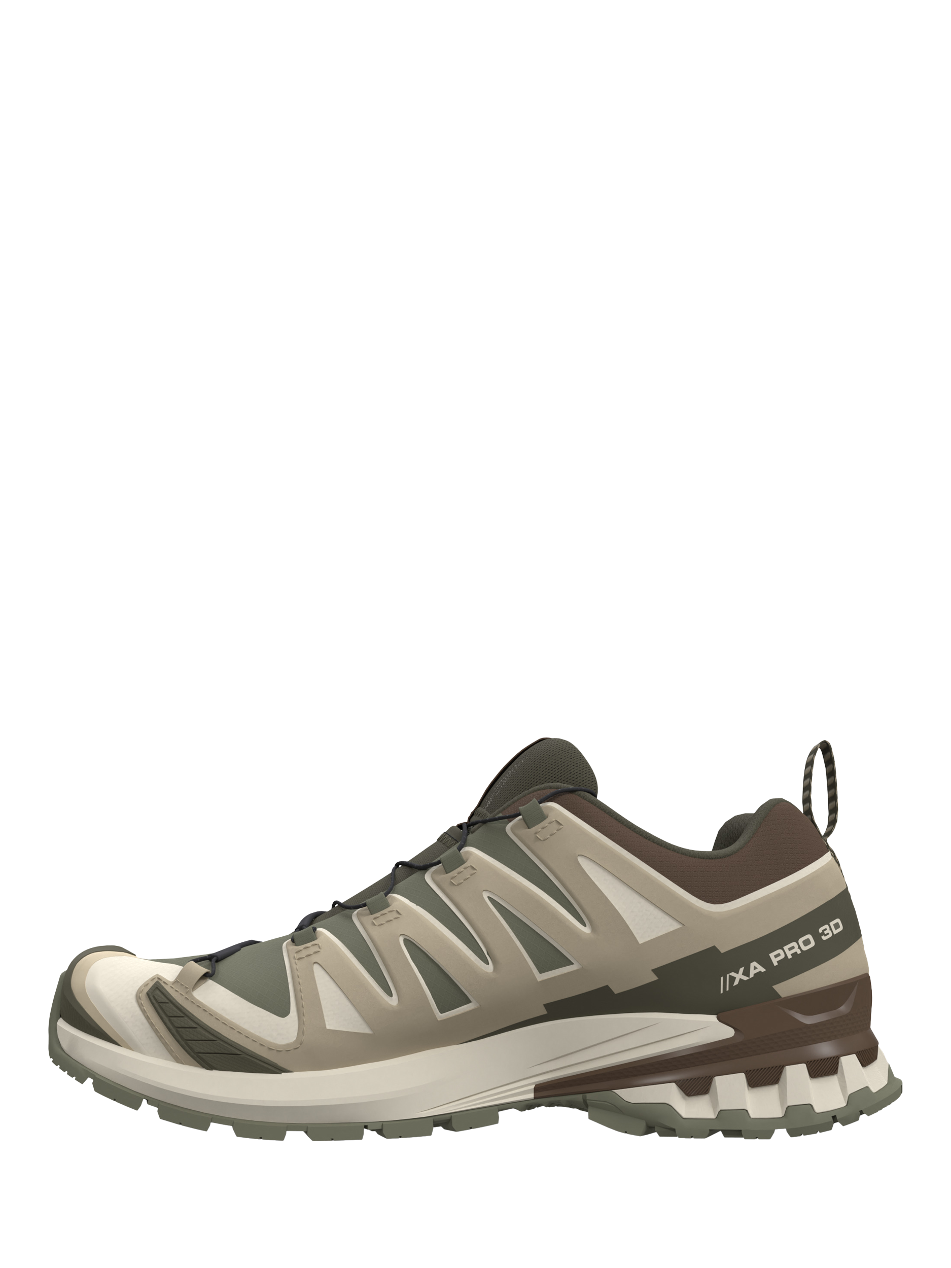 Product image 5 of 5, which shows Salomon Men's XA PRO 3D V9 Gore-Tex Trail Running Shoes, Green/Safari, 7