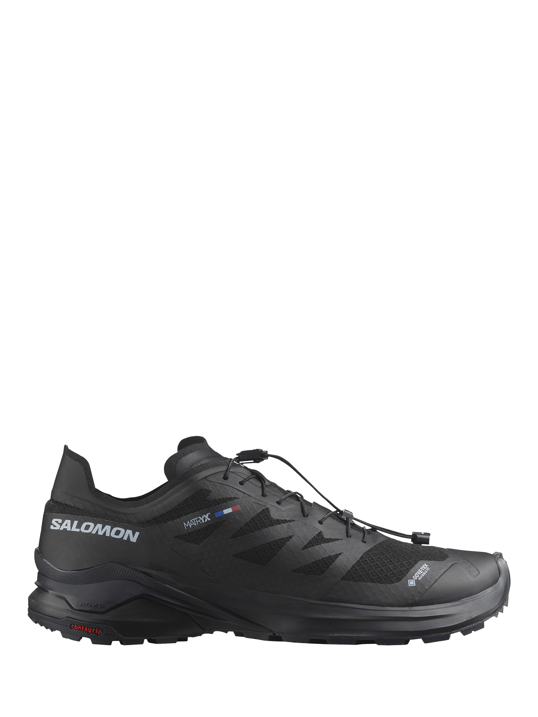 Product image 1 of 5, which shows Salomon Men's XA Meta Gore-Tex Trail Running Shoes, Black/Black, 7