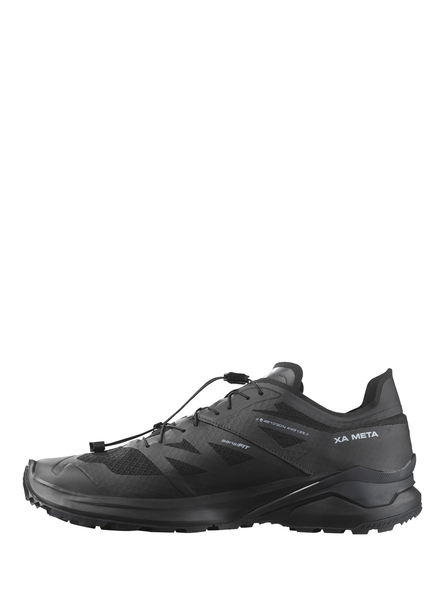 Product image 5 of 5, which shows Salomon Men's XA Meta Gore-Tex Trail Running Shoes, Black/Black, 7