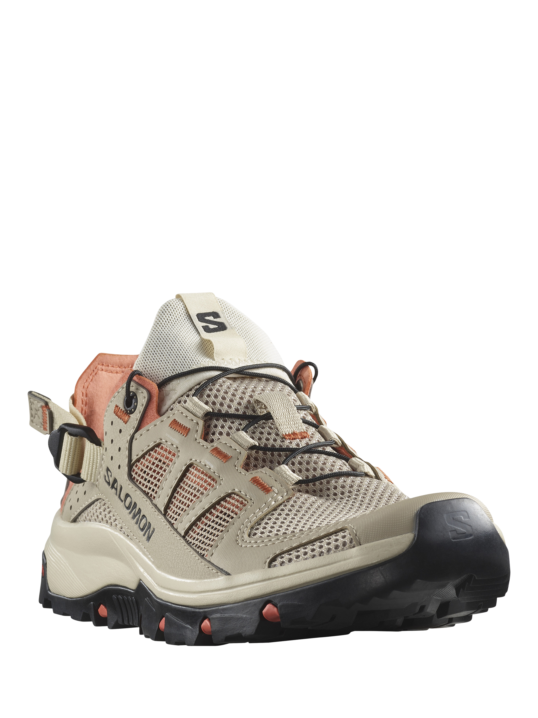 Product image 2 of 5, which shows Salomon Women's Techamphibian 5 Water Shoes, Brown Light, 5.5