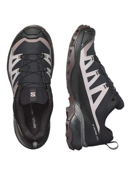 Salomon Women's X Ultra 360 Gore-Tex Hiking Shoes, Black/Shale - view 2, Black/Shale