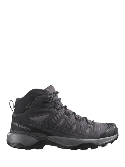 Salomon Women's X Ultra 360 leather Mid Gore-Tex Hiking Shoes, Cloud Gray, Cloud Gray