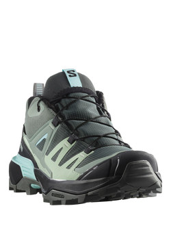 Salomon Women's X Ultra 360 Gore-Tex Hiking Shoes, Green Teal - view 2, Green Teal