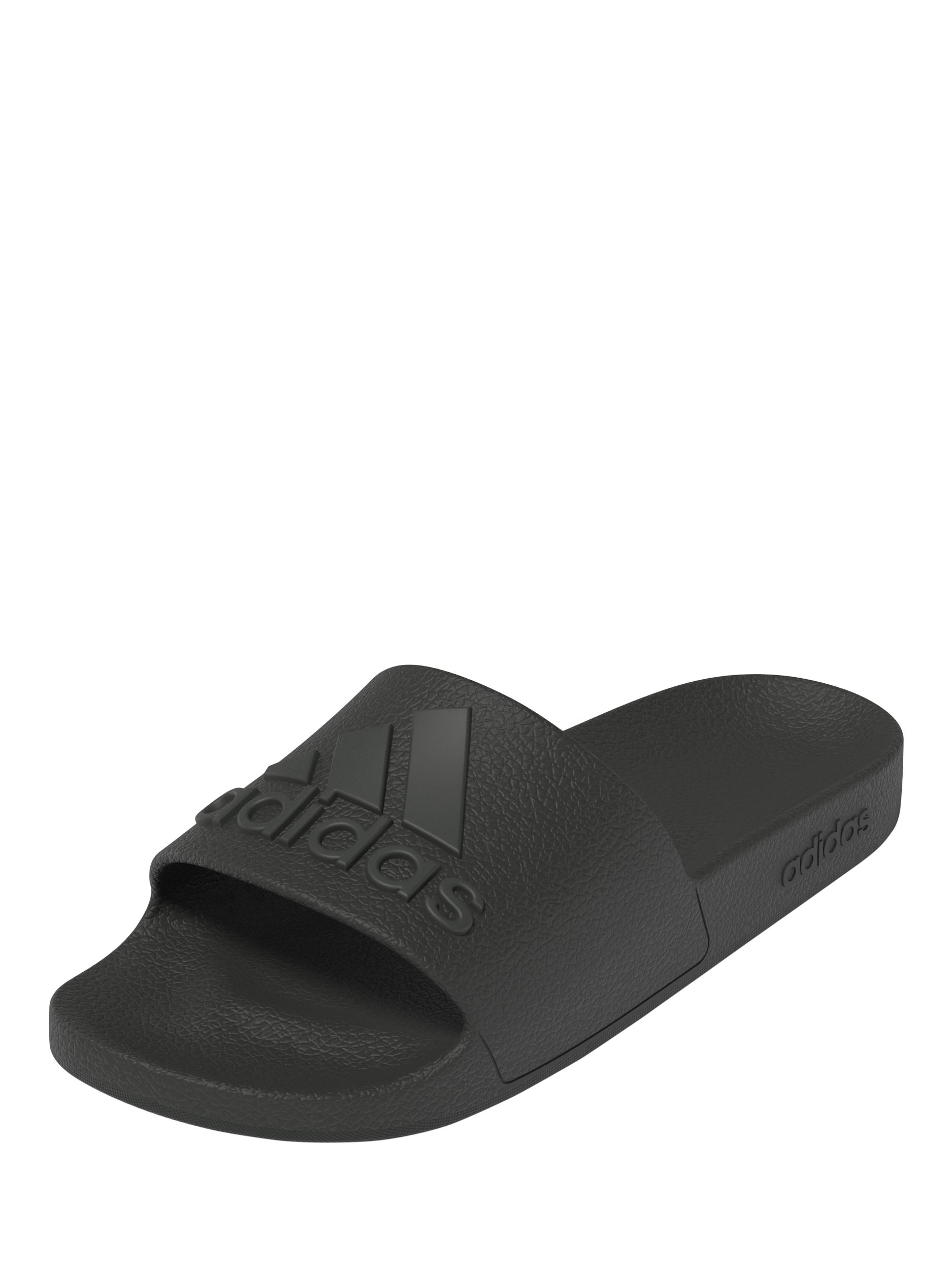 Product image 4 of 5, which shows adidas Adilette Aqua Sliders, Black, 7