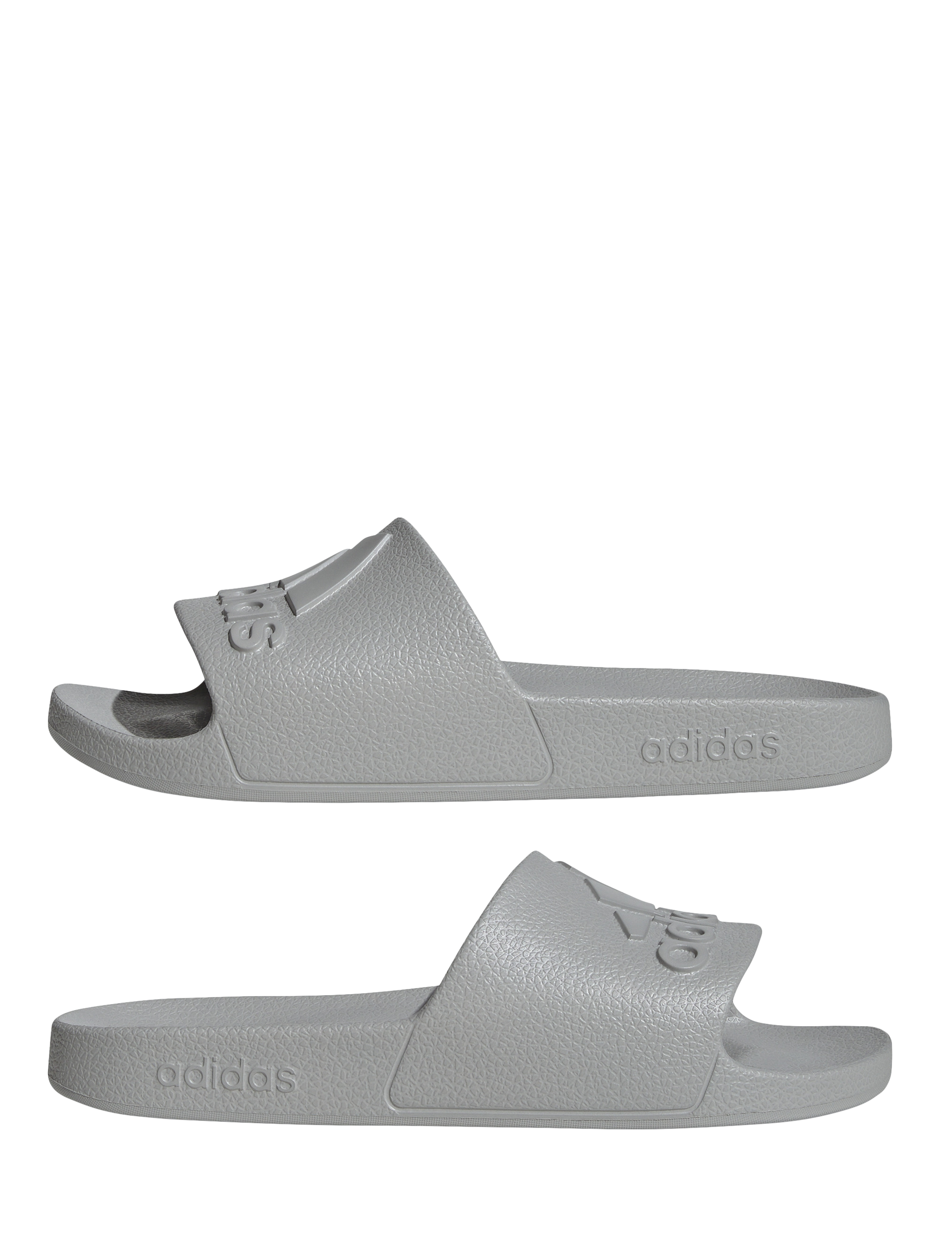 Product image 6 of 6, which shows adidas Unisex Adilette Aqua Sliders, Grey, 7