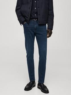 Mango Skinny Jeans, Dark Blue