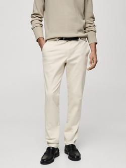 Mango Cotton Blend Sweatshirt, Light Beige