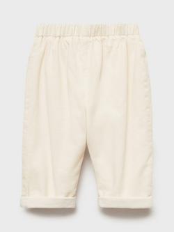 Mango Baby Broome Trousers - view 2, Light Beige