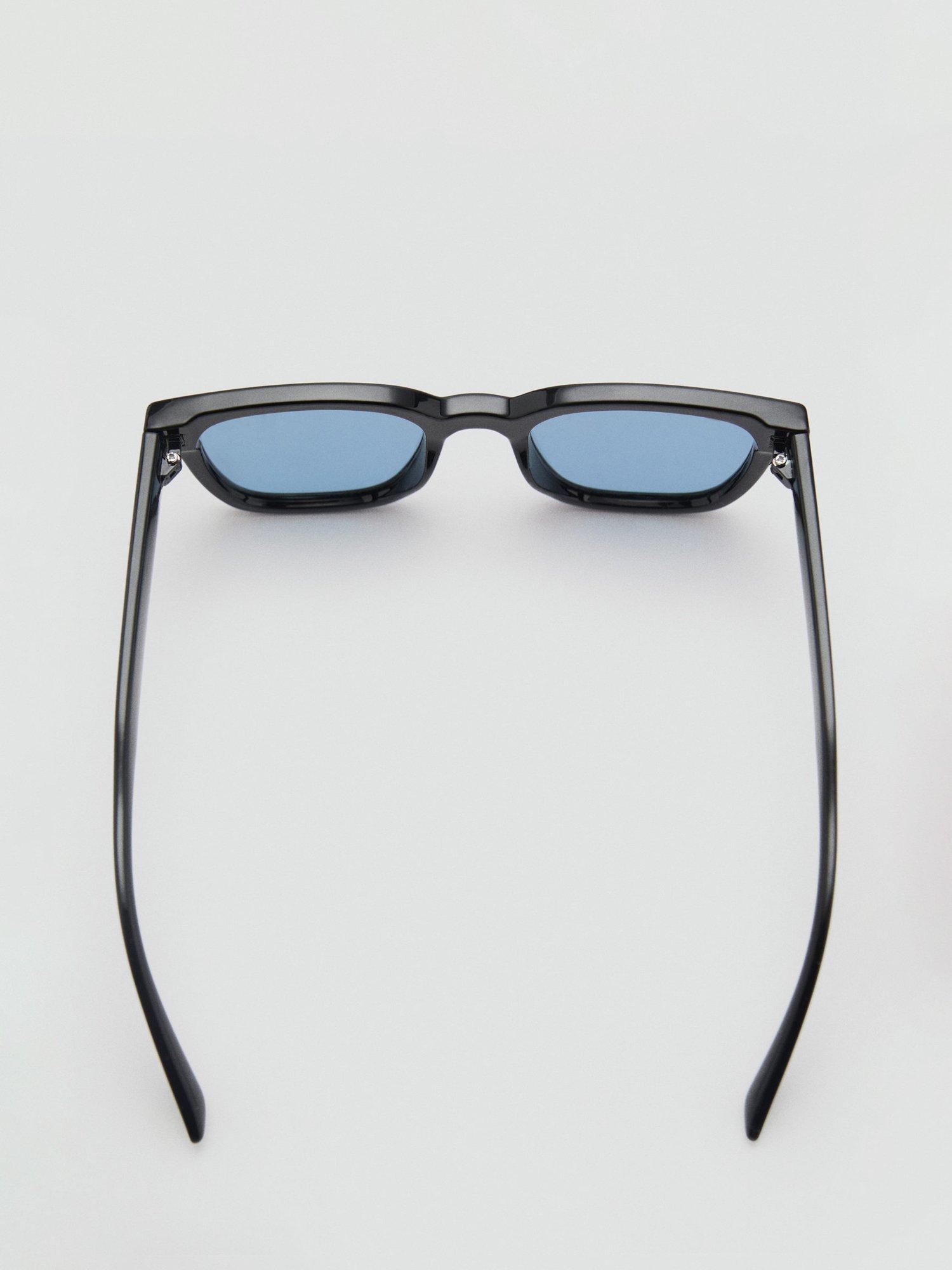 Product image 3 of 4, which shows Mango Bosco Sunglasses, Black