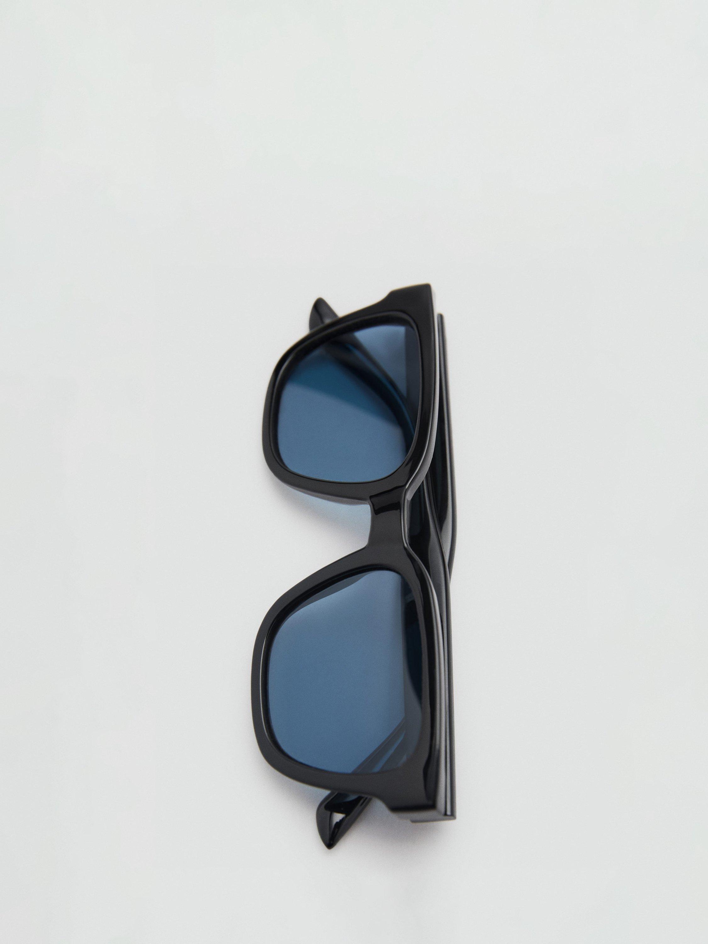 Product image 4 of 4, which shows Mango Bosco Sunglasses, Black