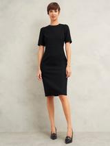 Hobbs Rae Sleeveless Sheath Dress, Black