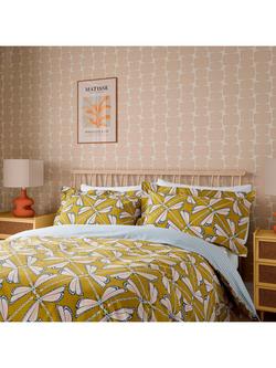 Scion Moon Flights Duvet Cover Set, Mustard - view 2, Mustard