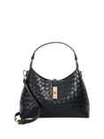 Dune London Dorset Woven Leather Shoulder Bag