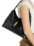 Dune London Dorset Woven Leather Shoulder Bag