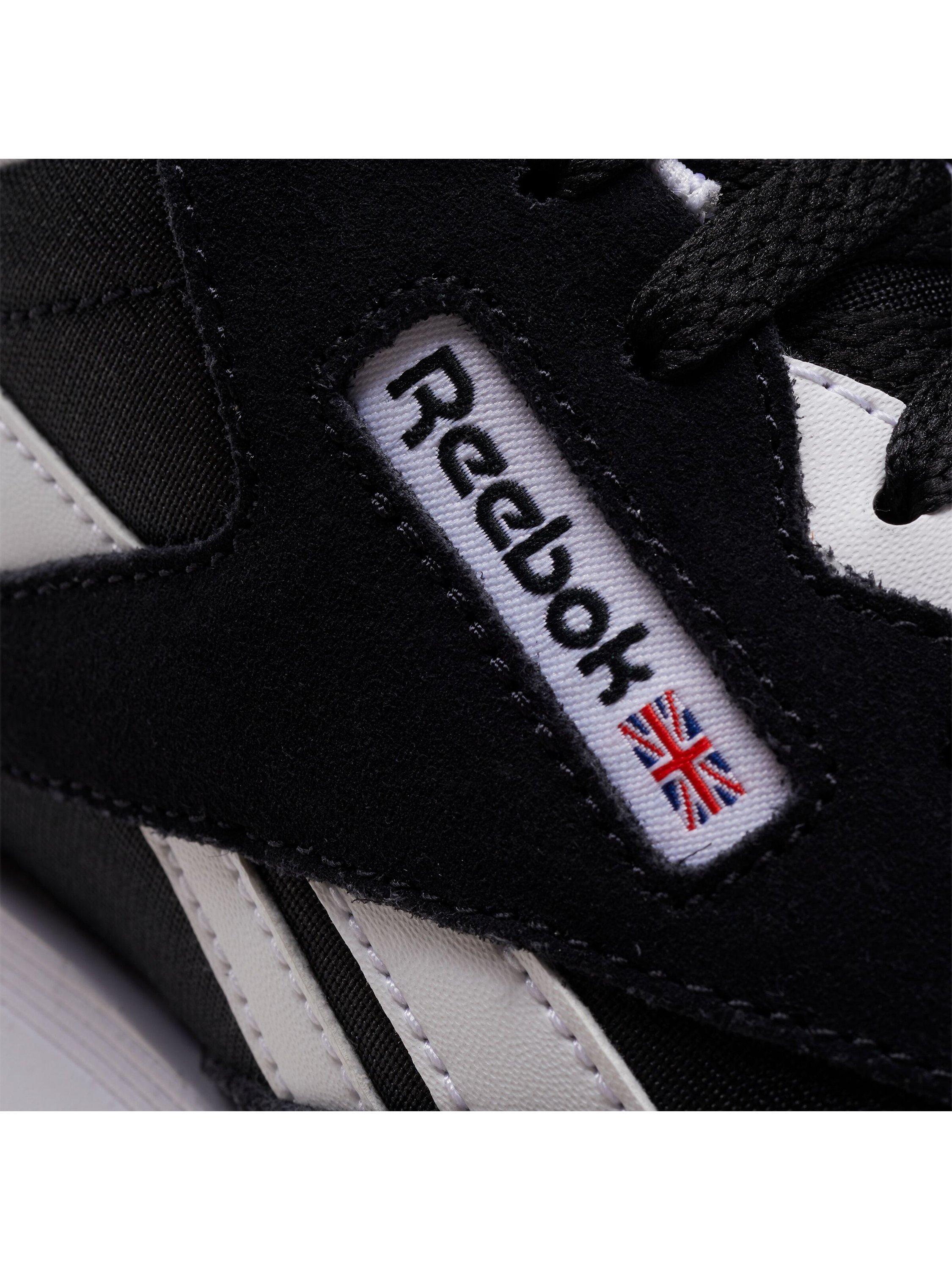 Product image 8 of 10, which shows Reebok Kids' Classic Leather Lace-Up Trainers, Black, 3